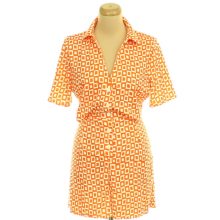 Asos mintás narancssárga overál