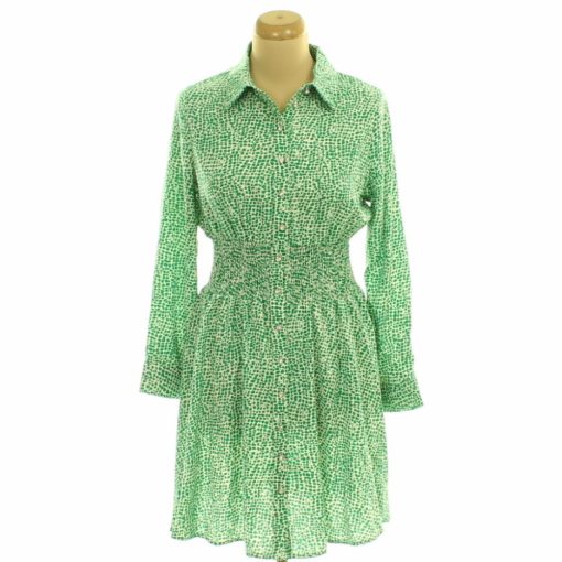Cameo Rose zöld mintás ruha