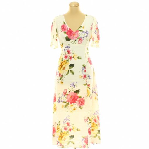 Dorothy Perkins virágmintás krémszínű ruha