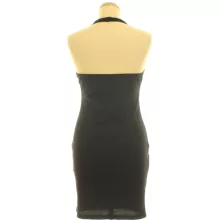 Shein nyakpántos fekete ruha