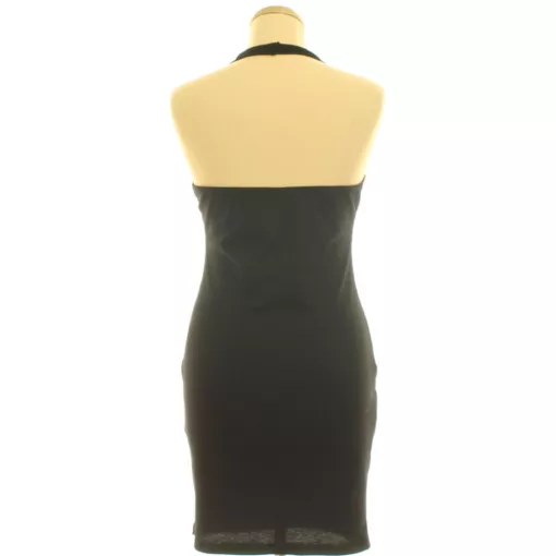 Shein nyakpántos fekete ruha