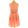 Tokyo Doll csipkés korall színű szatén ruha