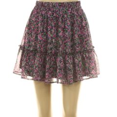 Fishbone virágmintás szoknya