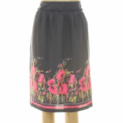 Scottage virágmintás kék szoknya