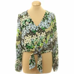 H&M virágmintás blúz