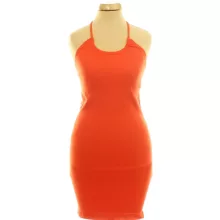 Primark piros elasztikus ruha