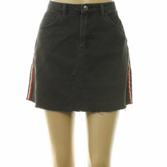 DenimCo. fekete farmer szoknya