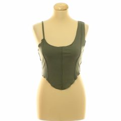 Shein khakizöld top