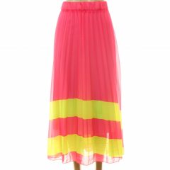 Made In Italy pliszírozott pink szoknya