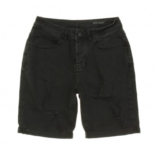 DenimCo szaggatott férfi farmer short