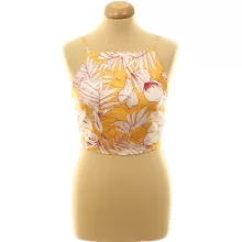 Glamorous mintás szatén  top