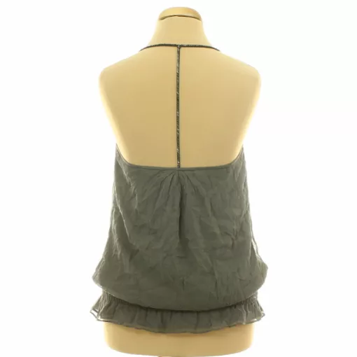 Ted Baker gyöngyös szürke selyem felső