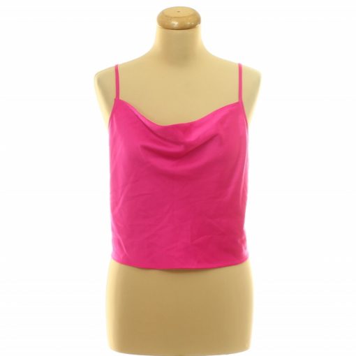 Primark pink szatén top