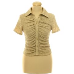 Select barna ráncolt ing