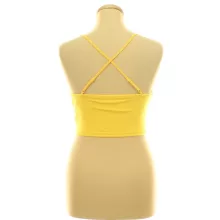 Shein sárga necc top