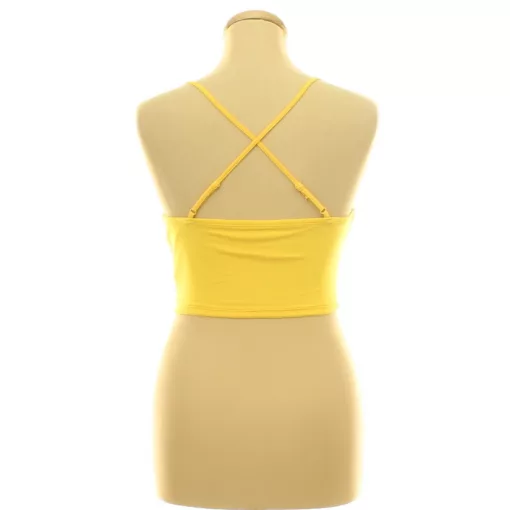 Shein sárga necc top