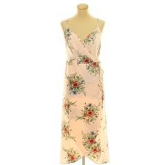 Topshop virágmintás átlapolt ruha
