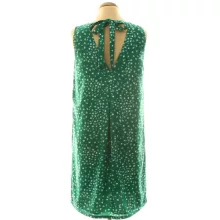 H&M mintás zöld ruha