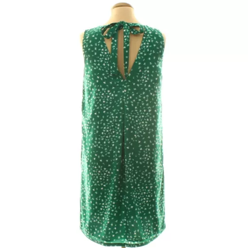 H&M mintás zöld ruha