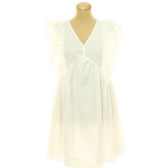 F&F fehér madeirás ruha