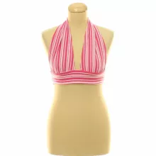 Shein csíkos pink top