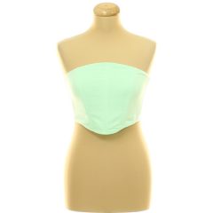 Boohoo mentazöld corset top