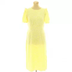 George virágmintás sárga ruha