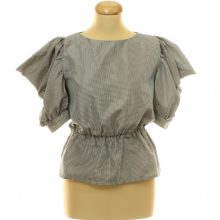 Topshop kockás puffos ujjú  blúz