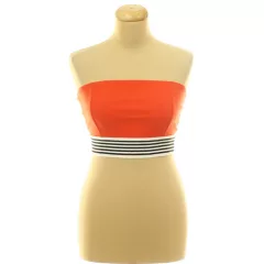 Topshop korallpiros top