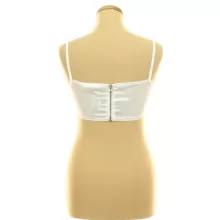 Pterry Little Thing fehér szatén top