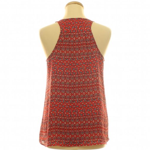 Hollister mintás piros felső