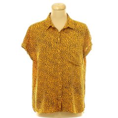 Yessica mintás sárga ing