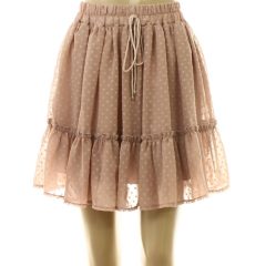 Simplee mályva színű szoknya