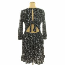 Hollister virágmintás kék ruha