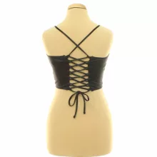 Divided fekete top
