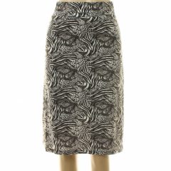 Two way mintás szürke szoknya