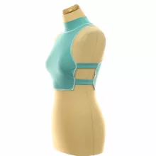 Shein kék top