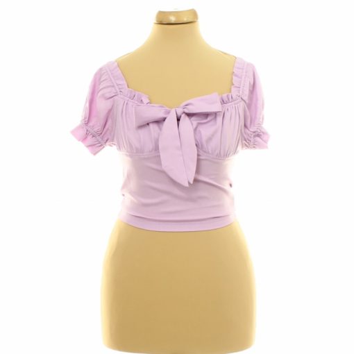 Pretty Little Thing lila top