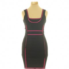 Fekete kötött ruha