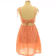 Pretty Little Thing korall mintás ruha