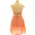Pretty Little Thing korall mintás ruha