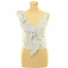H&M csíkos fehér felső