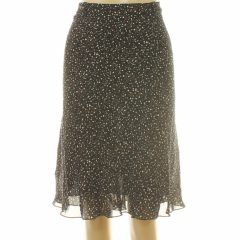 Jakes mintás fekete szoknya