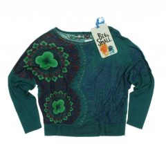 Desigual mintás zöld felső