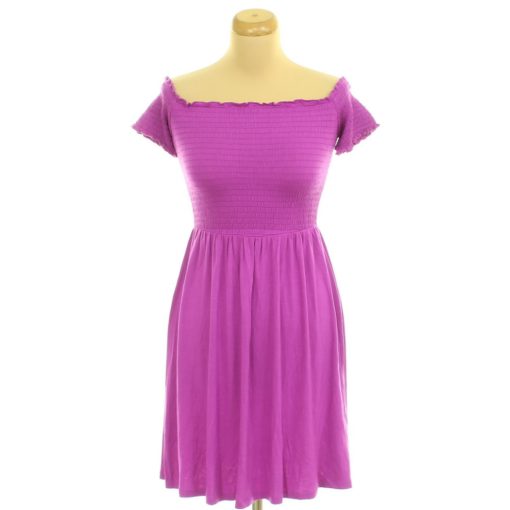 V by Very lila gumírozott ruha
