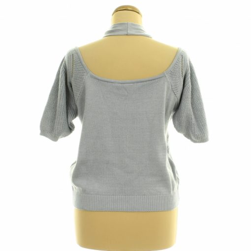 Lost Ink szürke kötött felső