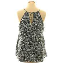 Orsay mintás fekete felső