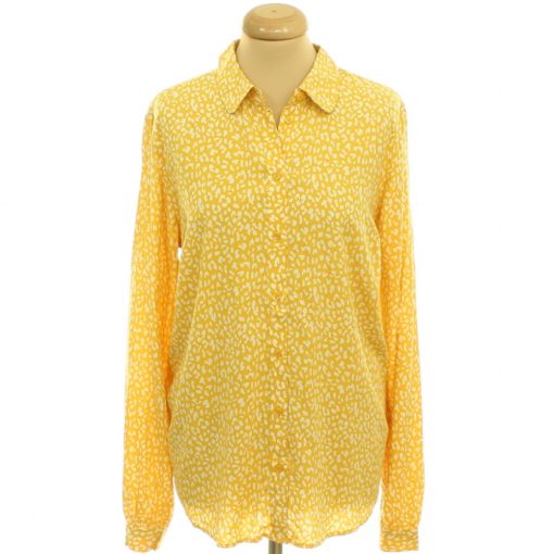 Orsay mintás sárga viszkóz ing