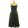 Orsay csillagmintás fekete szatén ruha
