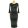 TFNC London testhezálló mintás fekete ruha